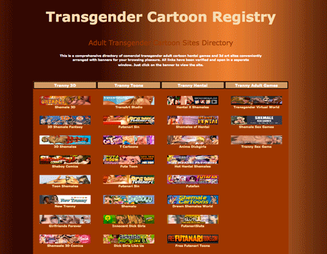Transgender Cartoon Registry